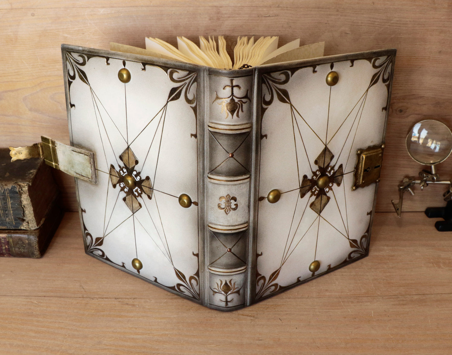 Journals with Lock and Key | Metal Work