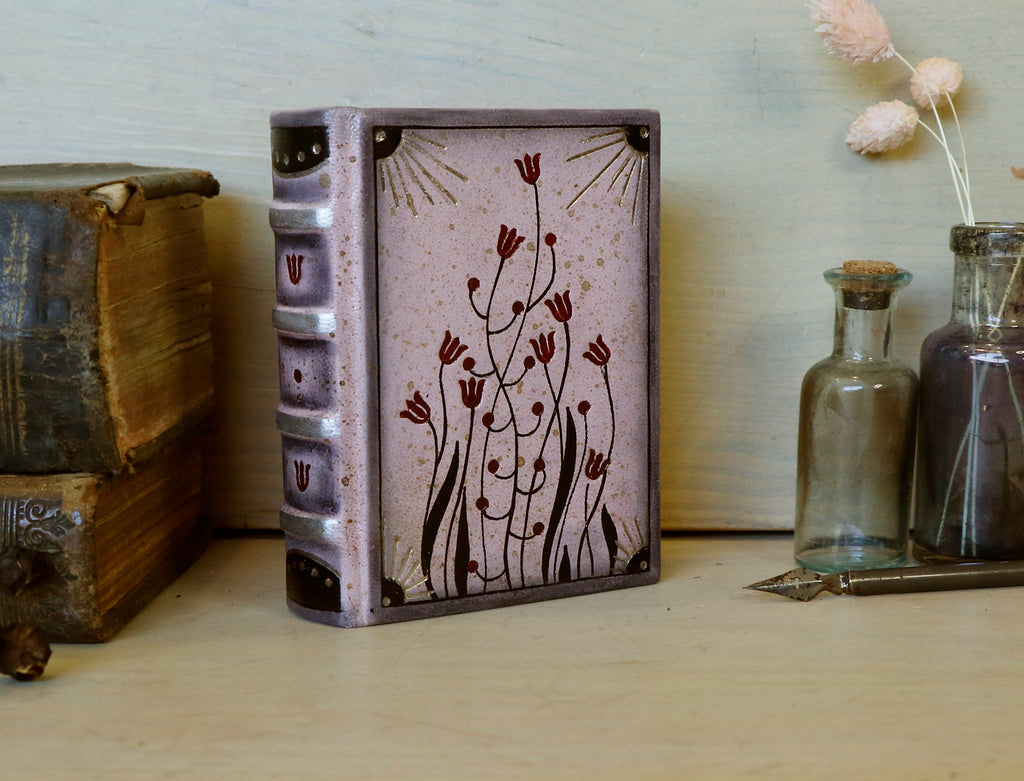 Decorating a Paper Mache Book Box! 