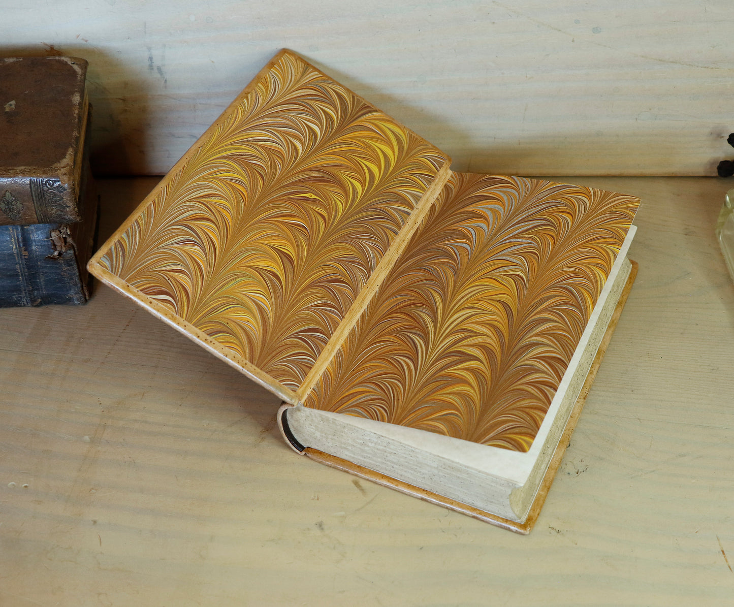 Crime and Punishment | Fyodor Dostoevsky. Handpainted Leather Binding, Original Artwork Design. One of a kind